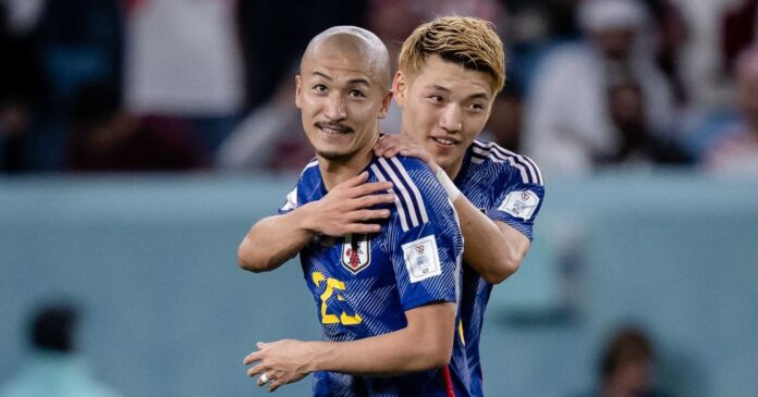 Daizen Maeda Scotland Japan Football Match