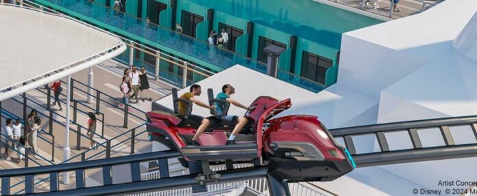 Disney Adventure Cruise Ship Ironcycle Test Run