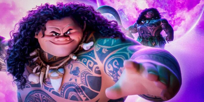 Dwayne Johnson As Maui In Live Action Moana