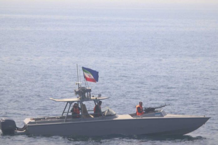 Iranian Navy Ships Strait Of Hormuz Conflict