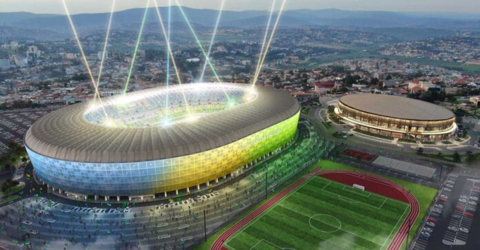 Kenya Vs Grenada Football Match Amahoro Stadium