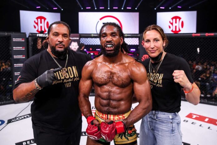 Lance Gibson Jr. Ufc Seattle Knockout Celebration