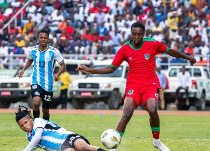 Malawi Flames Vs Botswana Zebras Football Match