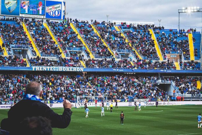 Málaga Vs Leganés Football Match La Rosaleda