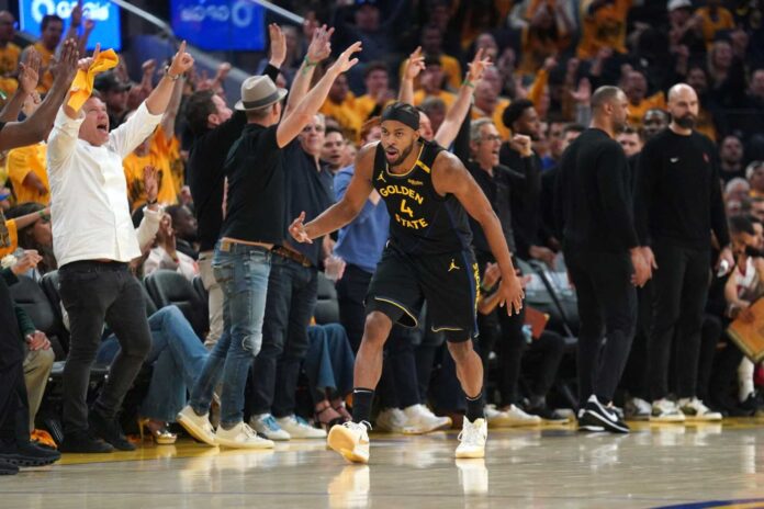 Moses Moody Knee Injury Warriors Mavericks Overtime