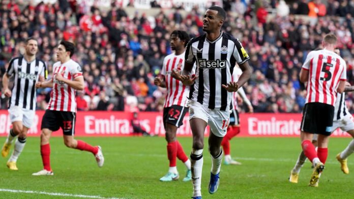 Newcastle United Vs Sunderland Football Match