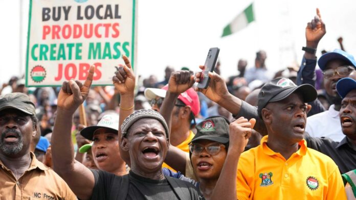 Nigerian Fuel Pump Price Protest