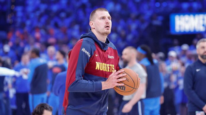 Nikola Jokic Denver Nuggets Game Action