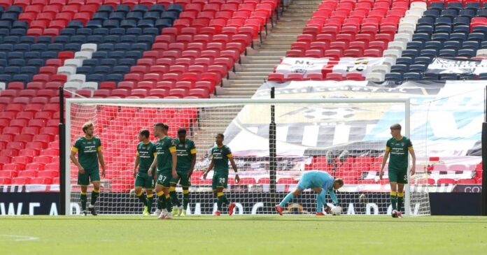 Notts County Vs Harrogate Town Football Match