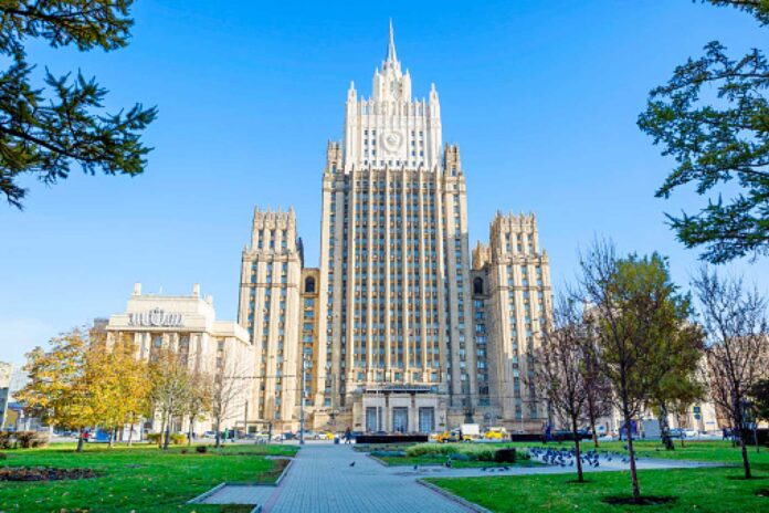 Russian Algerian Foreign Ministry Officials Meeting