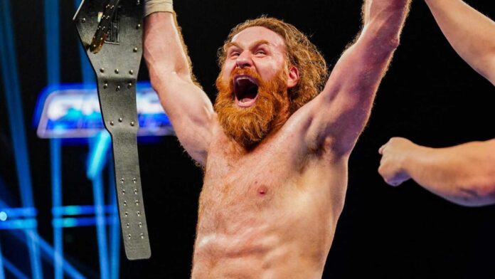 Sami Zayn Wwe United States Championship Celebration