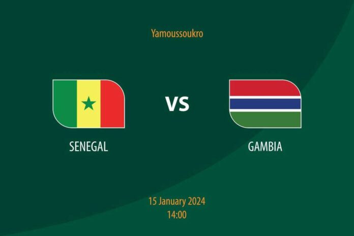 Senegal Vs Gambia Football Match 2026
