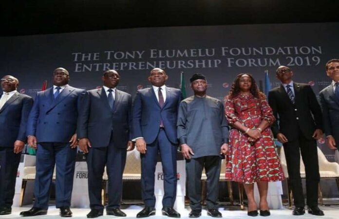 Tony Elumelu Foundation Entrepreneurs Africa
