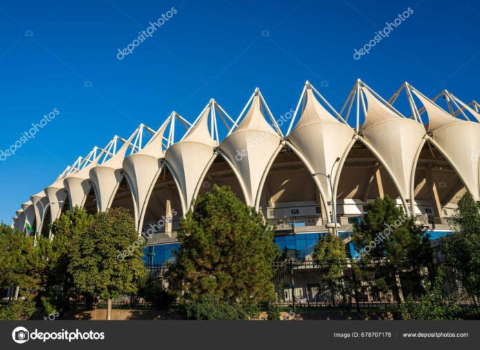 Uzbekistan Vs Venezuela Football Match Bunyodkor Stadium