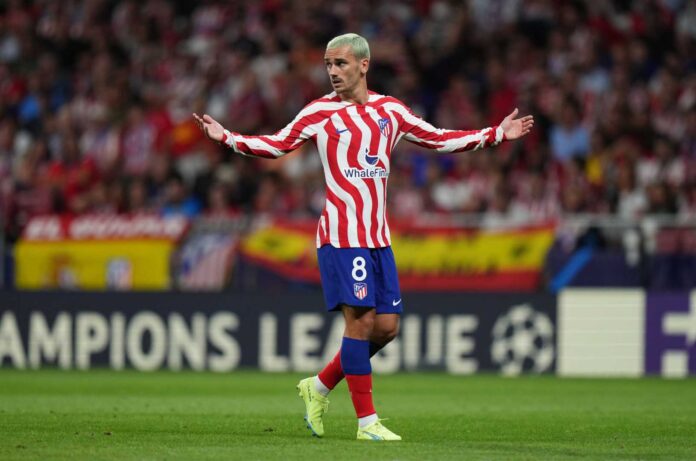 Antoine Griezmann Atletico Madrid Barcelona Match