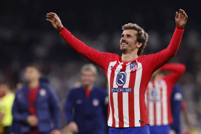 Antoine Griezmann Atletico Madrid Celebration