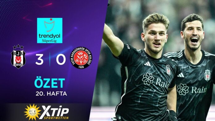 Beşiktaş Vs Fatih Karagümrük Starting Lineup