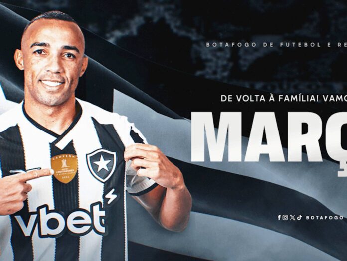 Botafogo Player Marçal Training After Injury
