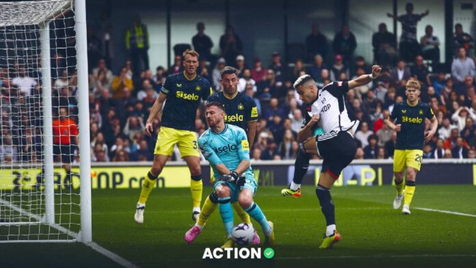Brentford Fulham Premier League Match Action