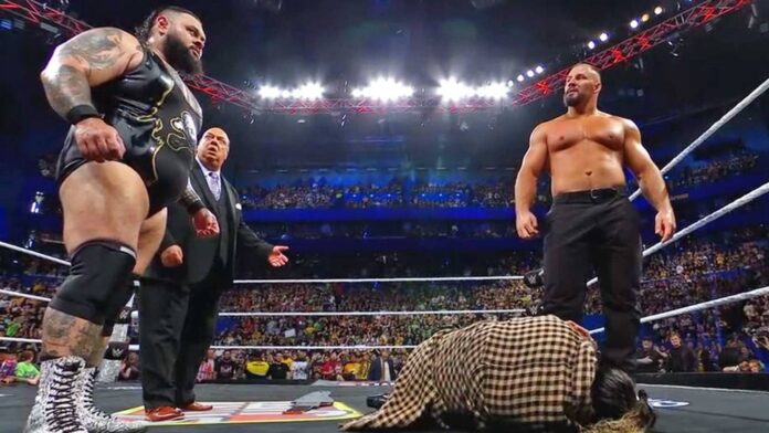 Bron Breakker Spears Seth Rollins At Wrestlemania 42