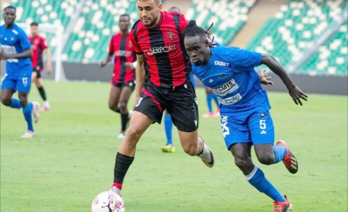 Caf Confederation Cup Semifinal Pitch Invasion Safi