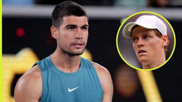 Carlos Alcaraz Jannik Sinner Monte Carlo Tennis