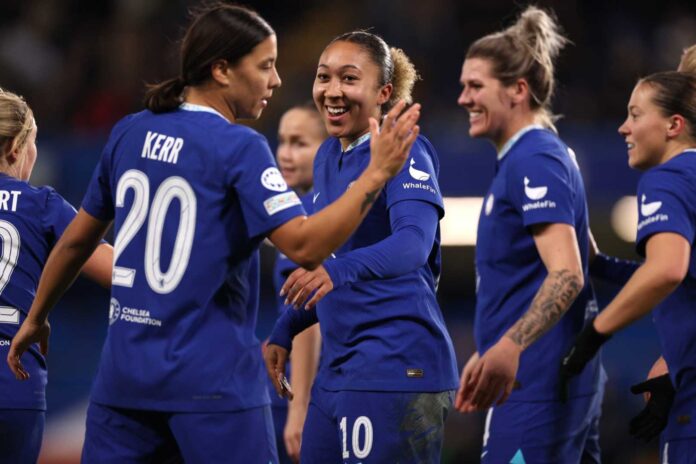 Chelsea Vs Arsenal Women's Champions League Match