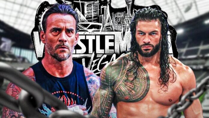 Cm Punk Vs Roman Reigns Wrestlemania 42 Main Event