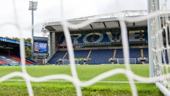 Coventry City Players Celebrating Promotion At Ewood Park