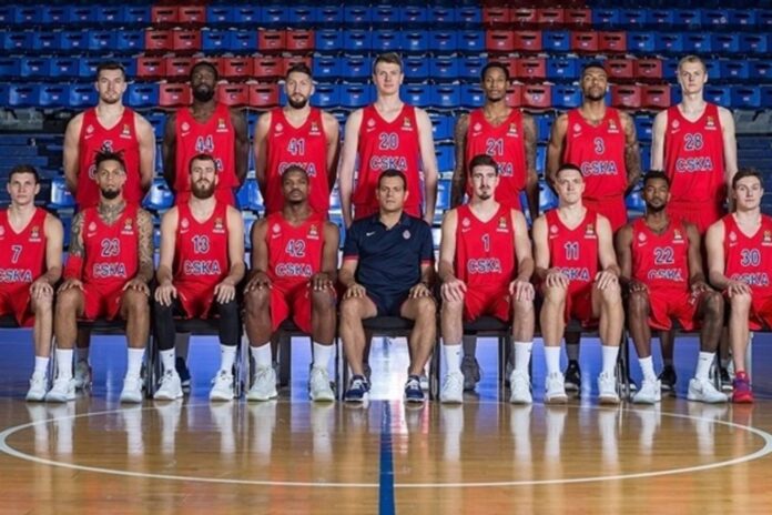 Cska Moscow Basketball Team Celebration Belarus