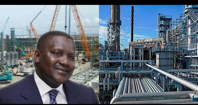 Dangote Refinery Lagos Nigeria Crude Oil Supply