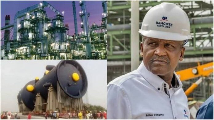 Dangote Refinery Petrol Production Nigeria