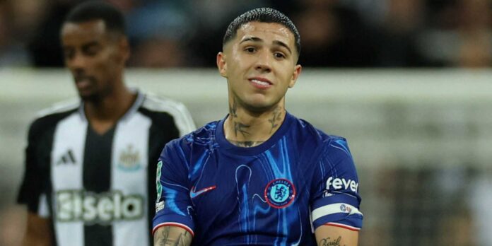 Enzo Fernández Chelsea Training Suspension