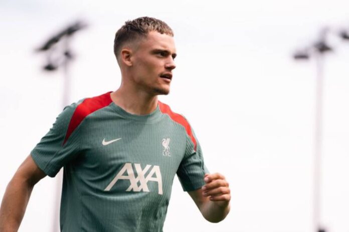 Freddie Woodman Liverpool Goalkeeper