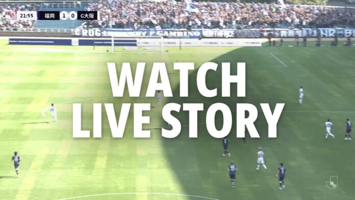 Gamba Osaka Vs Avispa Fukuoka Football Match