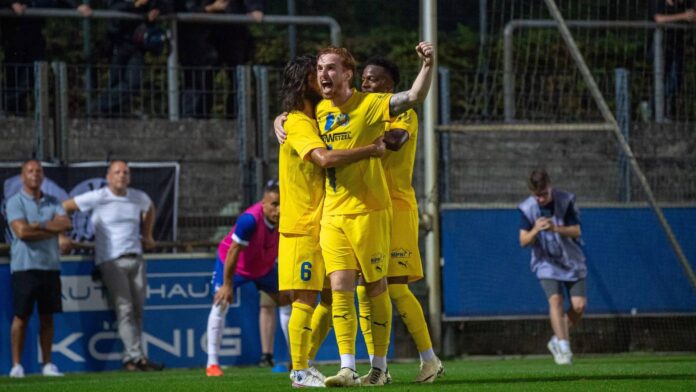 Hallescher Fc Vs Lok Leipzig Regionalliga Match