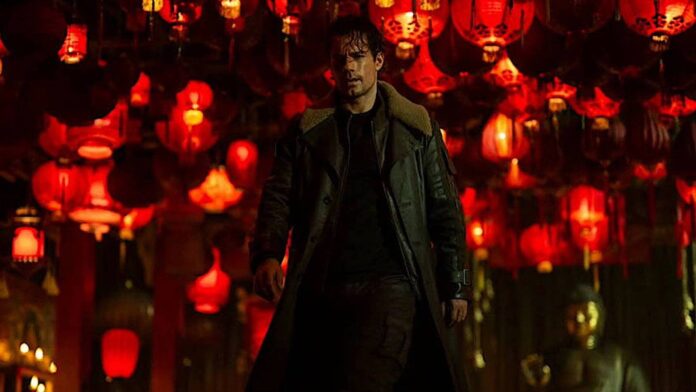 Henry Cavill On Set Of Highlander