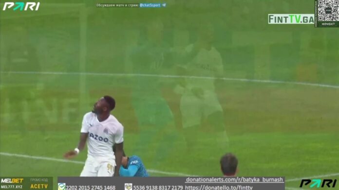 Igor Paixão Injury During Marseille Vs Lorient Match