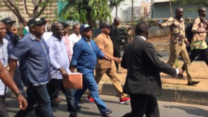 Inec Headquarters Abuja Nigeria Protest