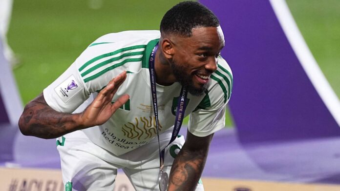 Ivan Toney Al Ahli Saudi League Goal Celebration