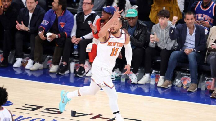 Jalen Brunson New York Knicks Playoff Game