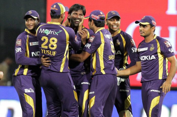 Kolkata Knight Riders Players Looking Dejected