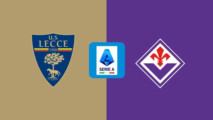 Lecce Fiorentina Serie A Match Via Del Mare
