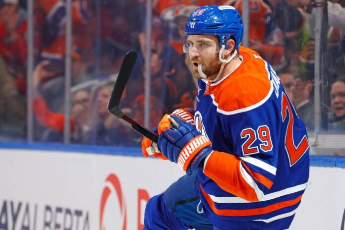Leon Draisaitl Edmonton Oilers Injury