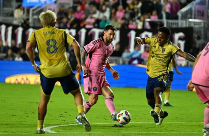 Lionel Messi Inter Miami Real Salt Lake F 35 Flyover