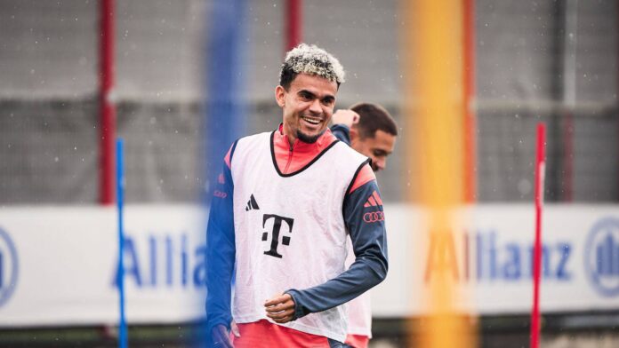 Luis Díaz Bayern Munich Training