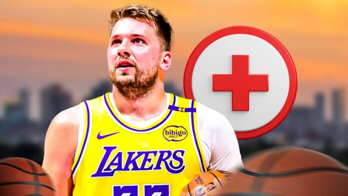 Luka Doncic Hamstring Injury Los Angeles Lakers