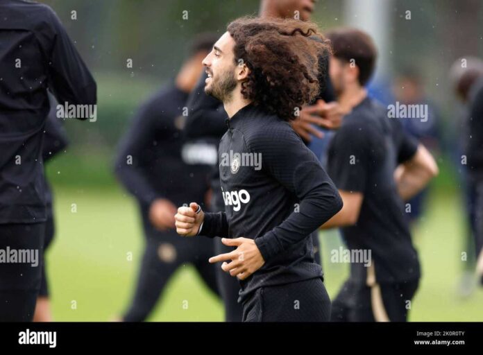 Marc Cucurella Chelsea Training Session 2026