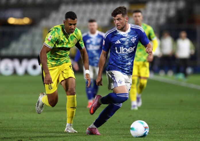 Martin Baturina Goal Celebration Coppa Italia Semifinal