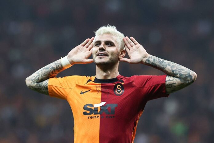Mauro Icardi Galatasaray Goal Celebration